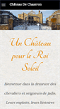 Mobile Screenshot of chateau-chazeron.com